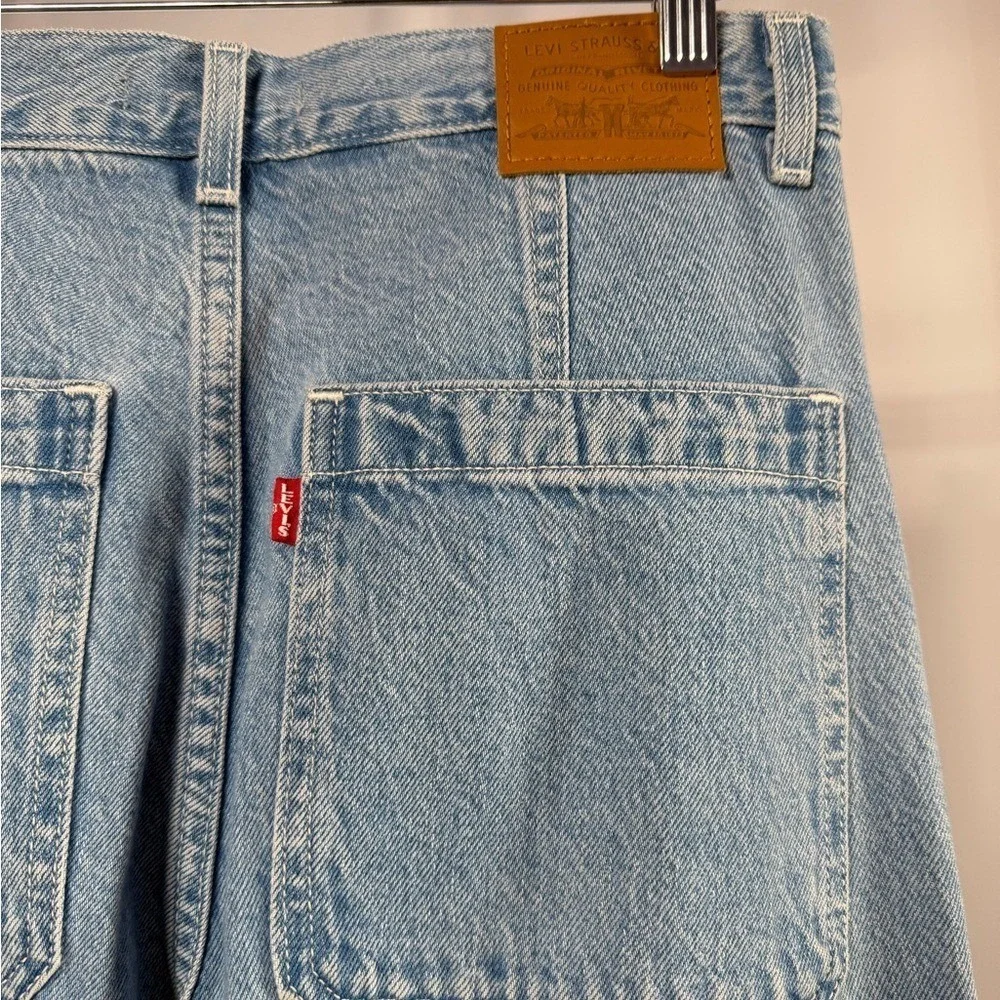 Levi's Utility‎ High Loose Cargo Jeans in Blue Size 27